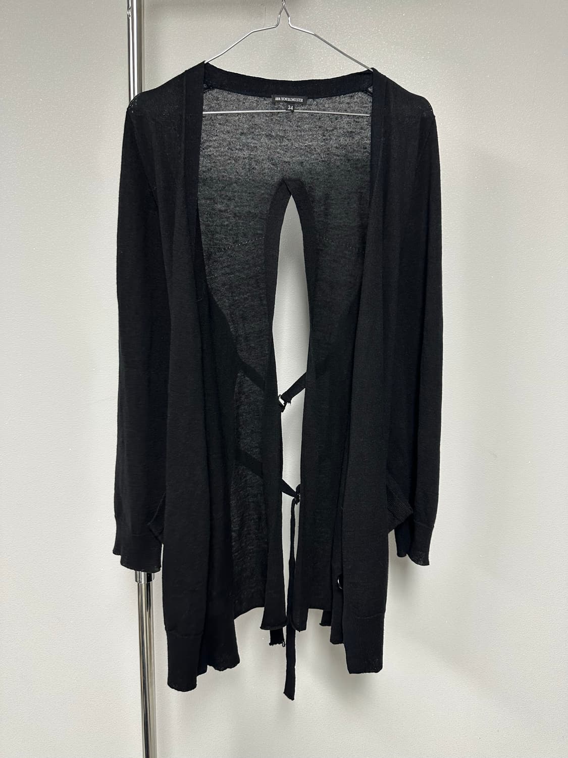 앤 드뮐미스터 캐시미어•린넨 스트랩 가디건 상품이미지2