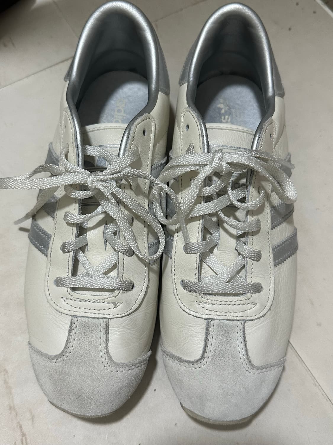 아디다스 컨트리 II - 크림:실버 235 상품이미지4