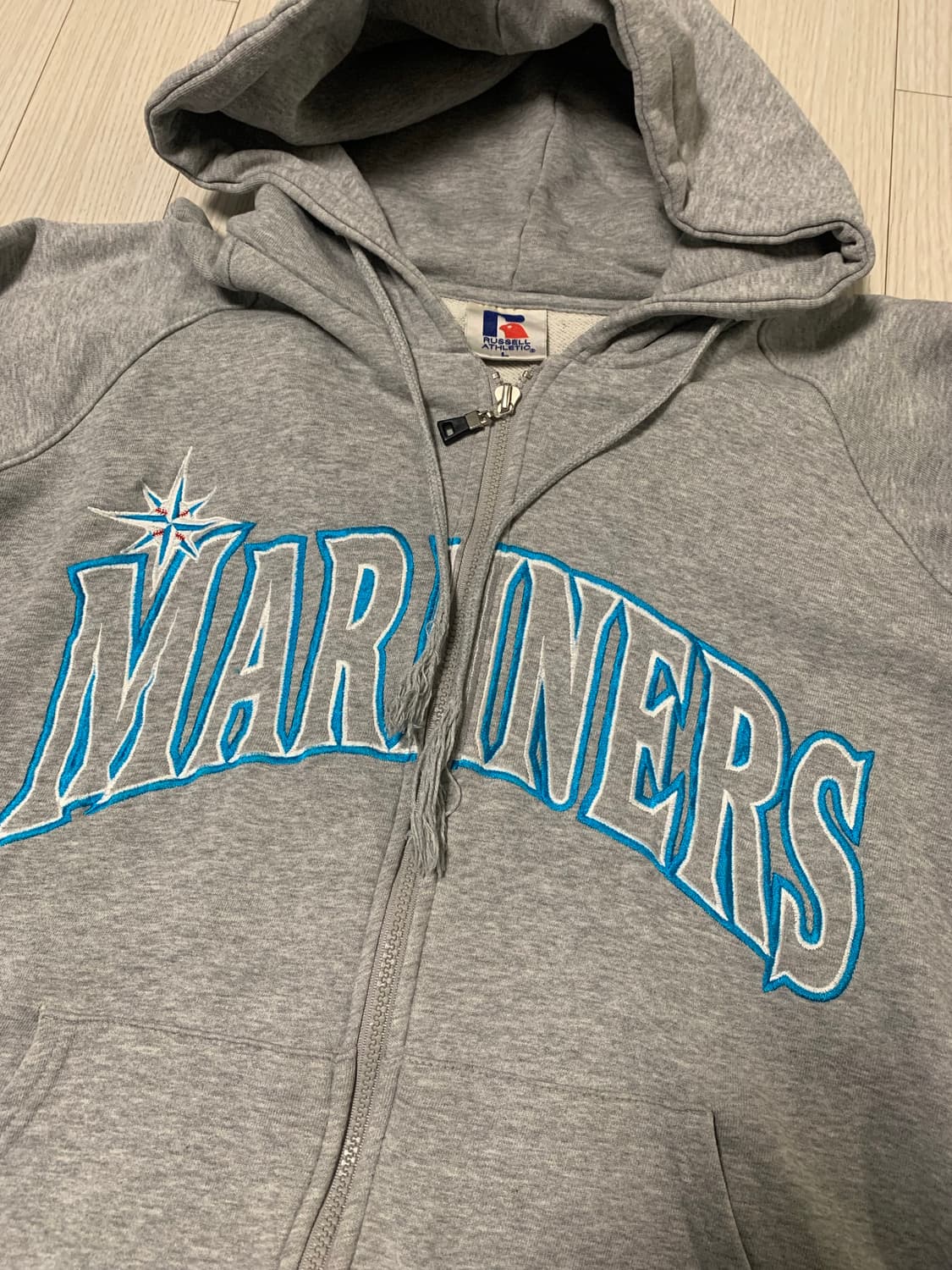 러셀애슬레틱 시애틀 매리너스 후드집업 상품이미지2