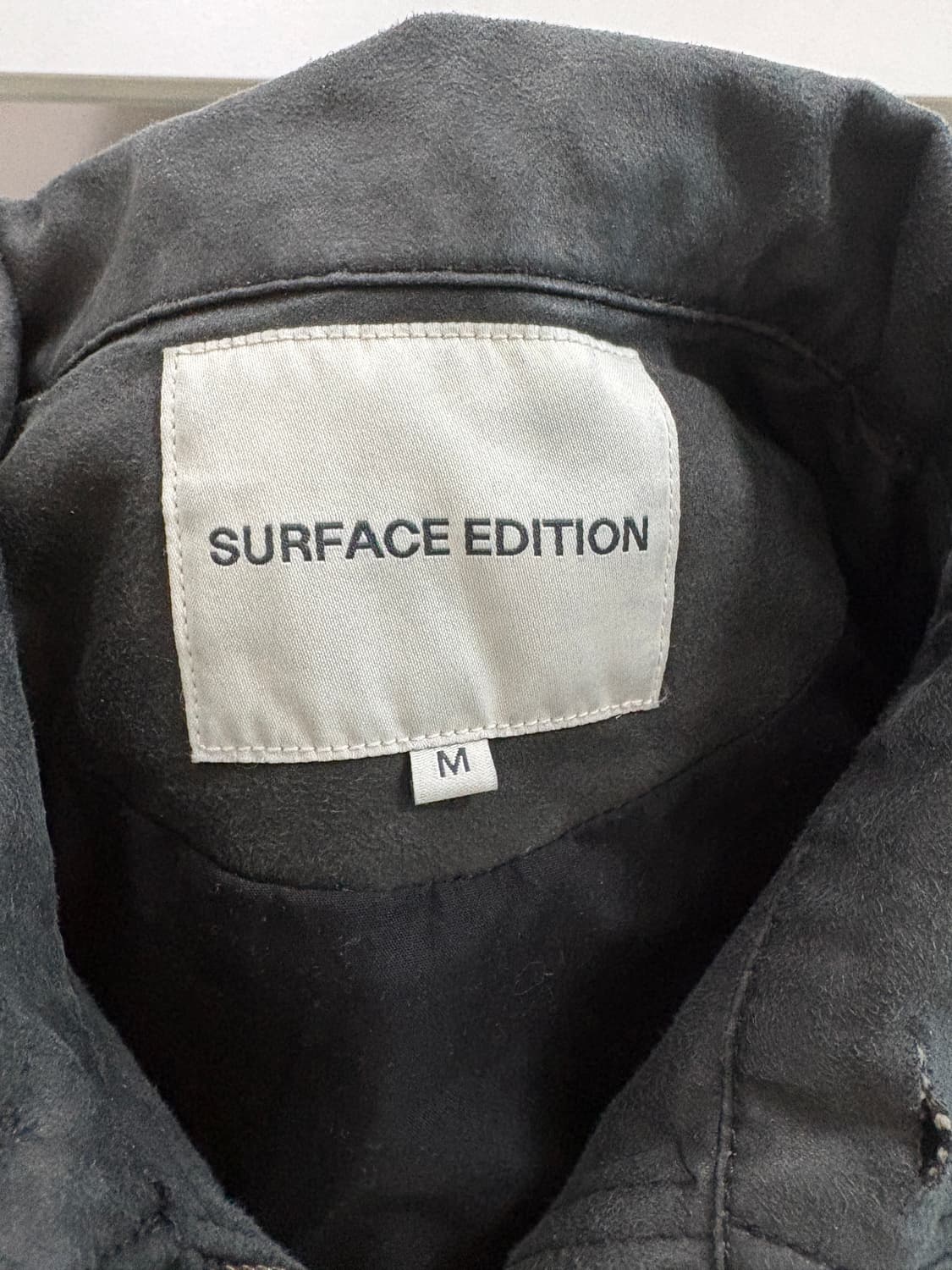 Sufficeedition Button shirt jacket black 상품이미지4