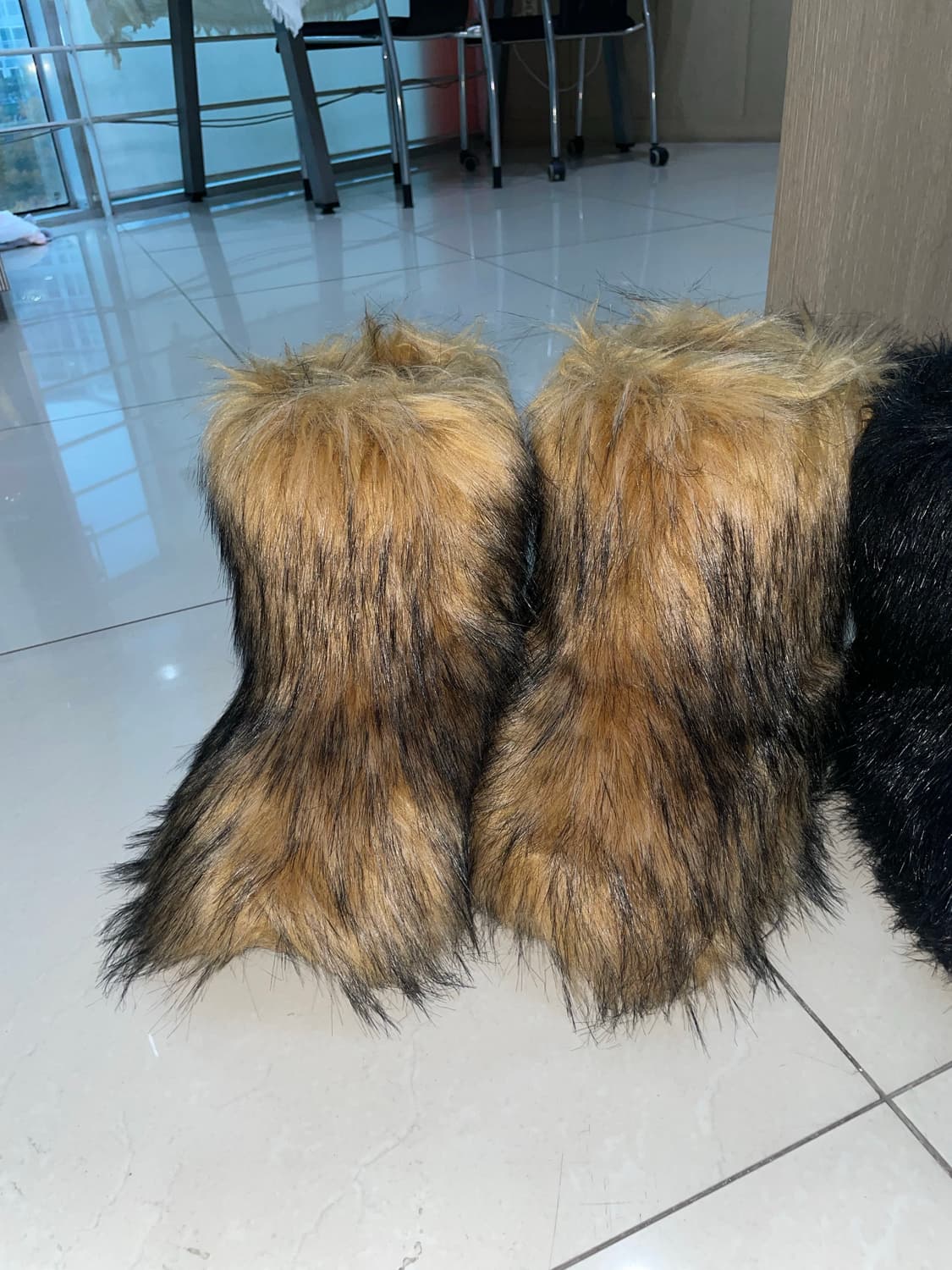 키치 털 어그 부츠 상품이미지4