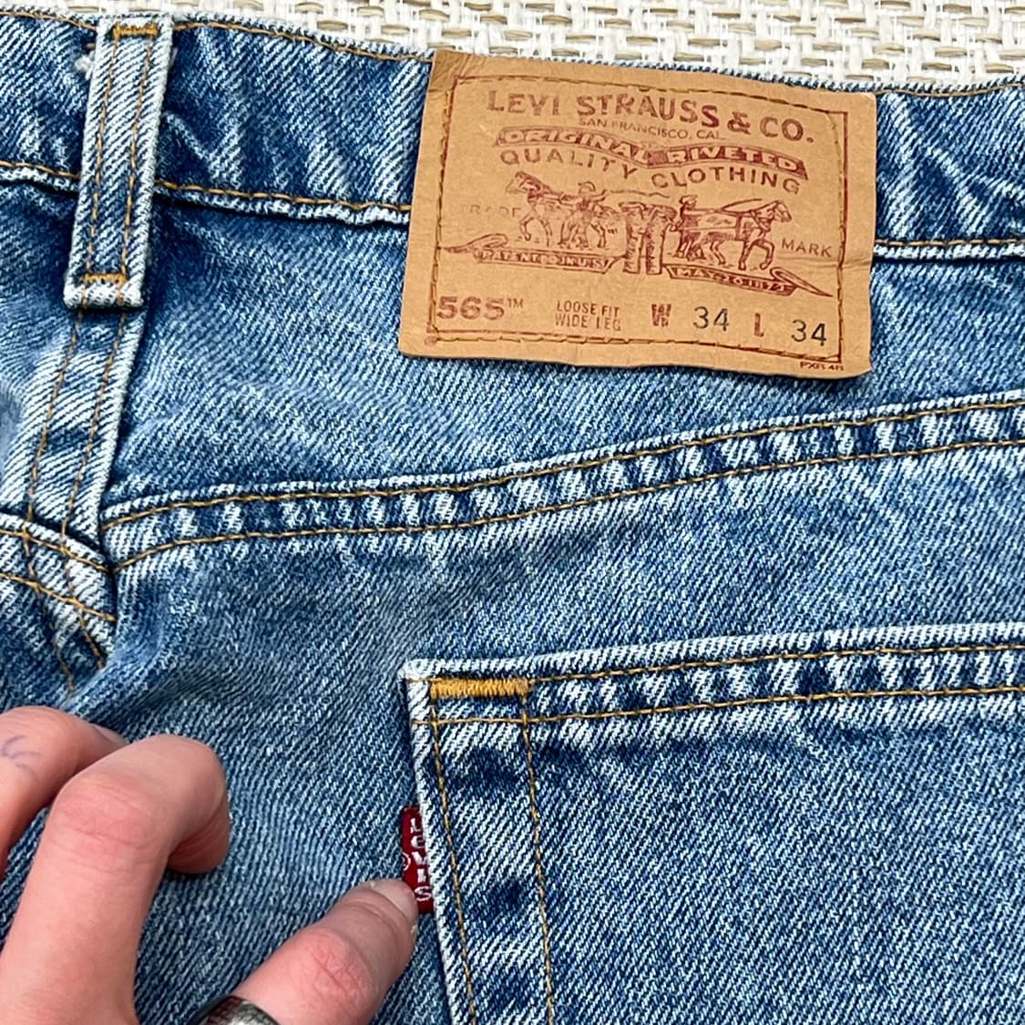 usa 리바이스 565 데님팬츠 r2236 상품이미지5