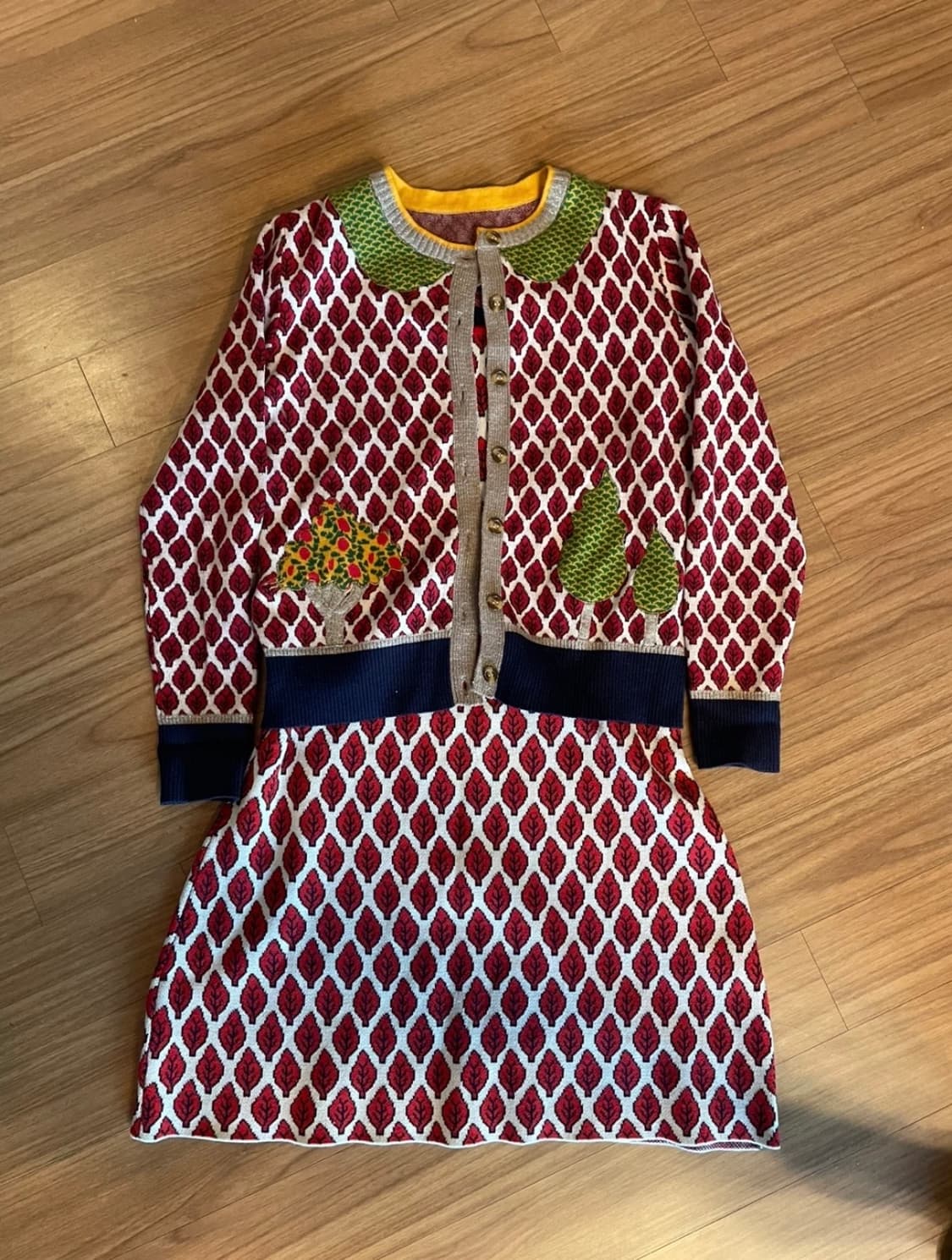 발렌티노 니트 투피스 세트 상품이미지1