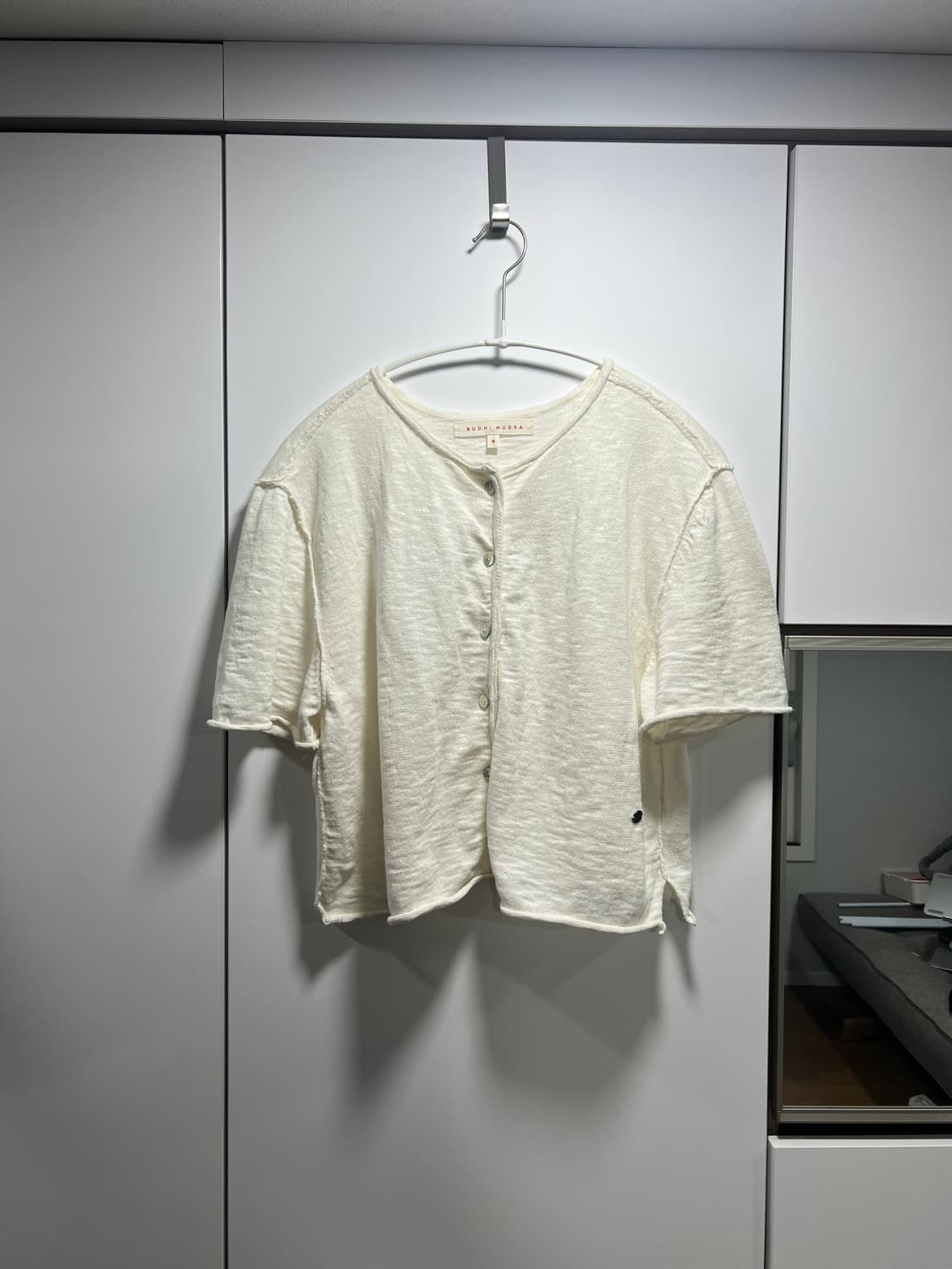 부디무드라 린넨 가디건 S 상품이미지2