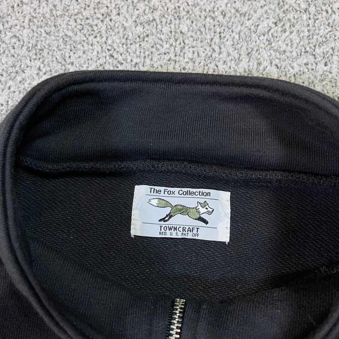 타운 크래프트 반집업 스웻셔츠 상품이미지3