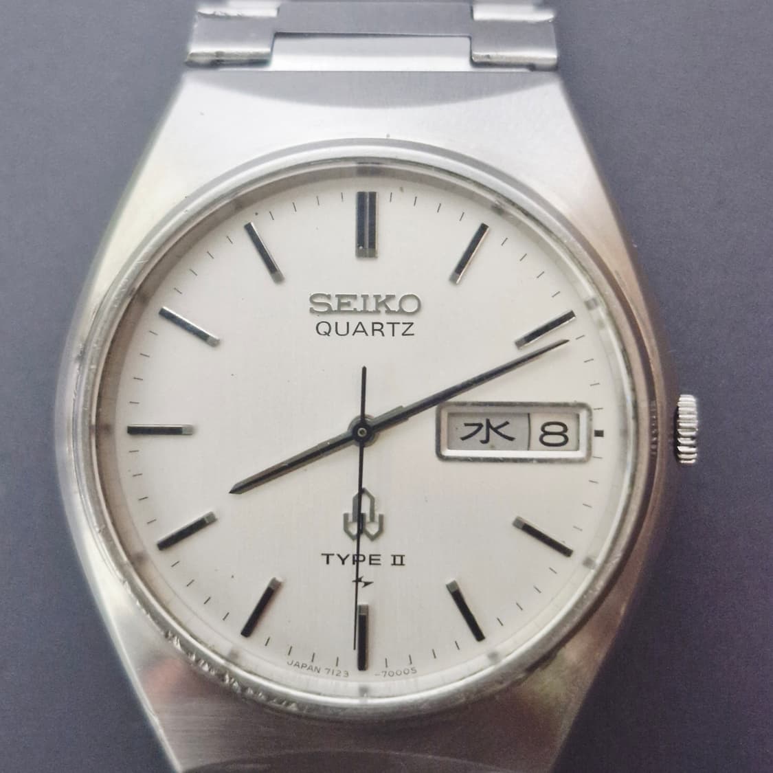 세이코 빈티지 TYPE 2 쿼츠시계 상품이미지1