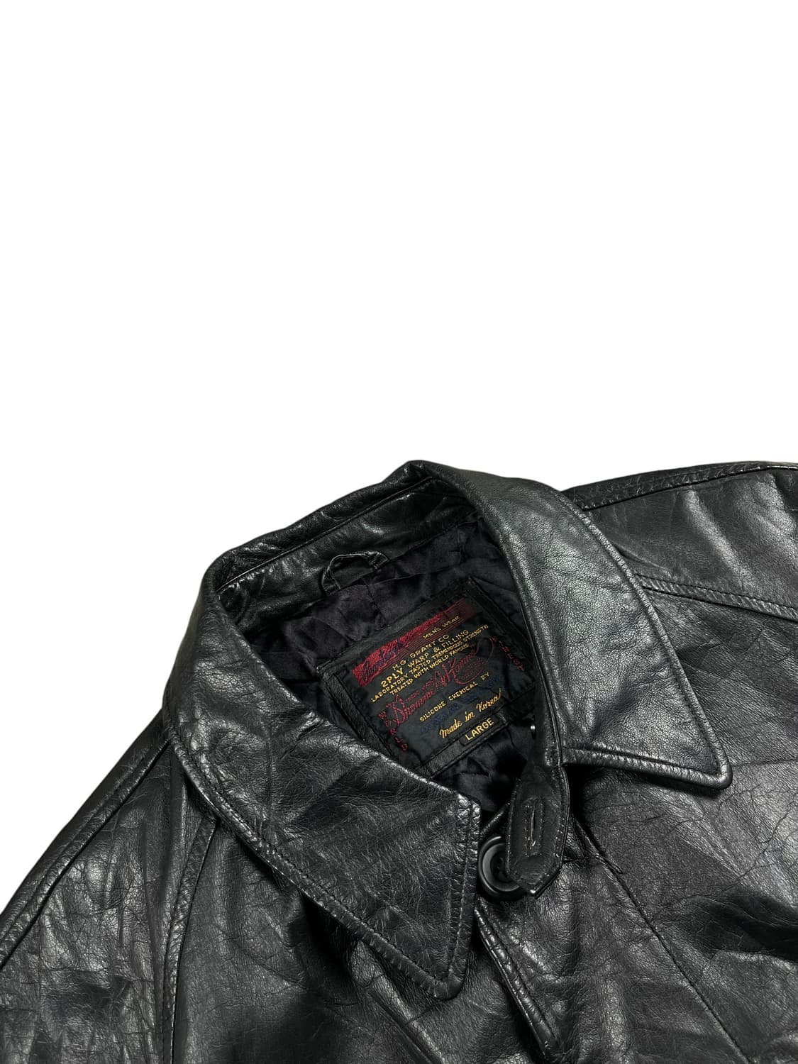 VINTAGE 소가죽 발마칸 코트  상품이미지2