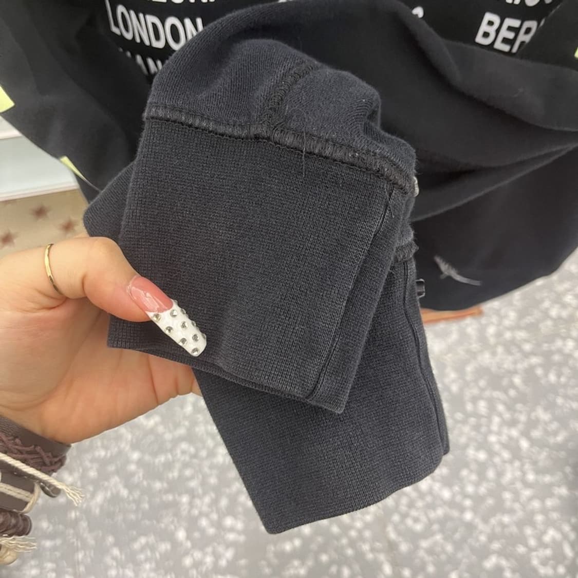 나이키 월드투어 스트릿 펑크 더블스우시 후드티 L C10417 상품이미지7