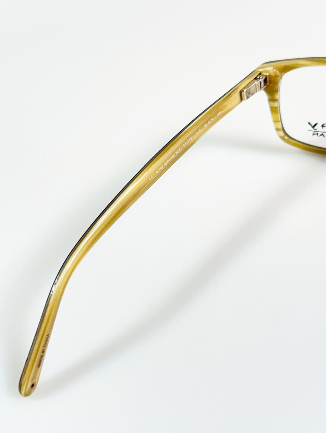 POMY 블랙 투톤 뿔테 스퀘어 프레임 빈티지 안경 상품이미지7