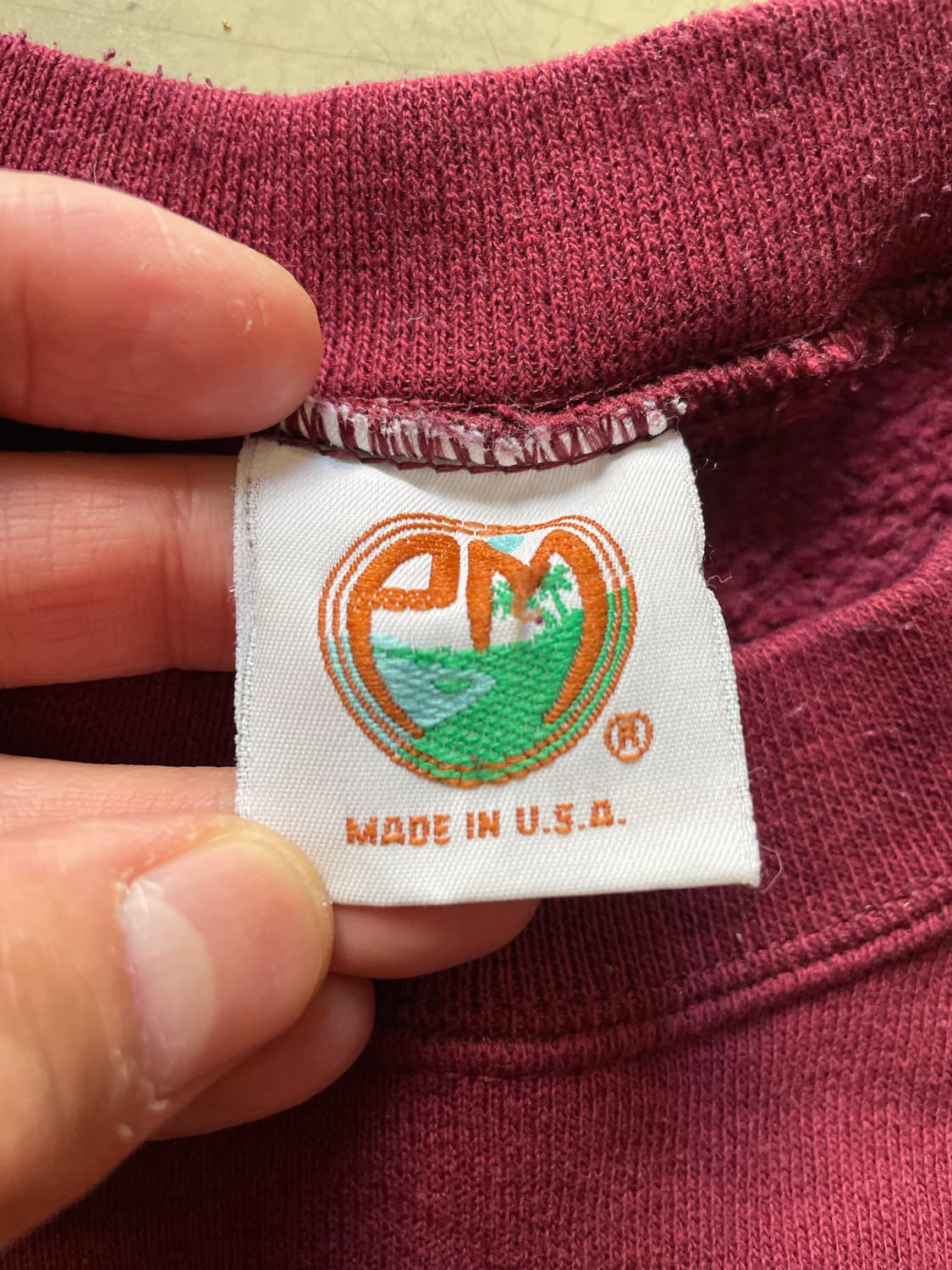 90‘s made in usa OUTBACK 스웻셔츠 M 상품이미지5