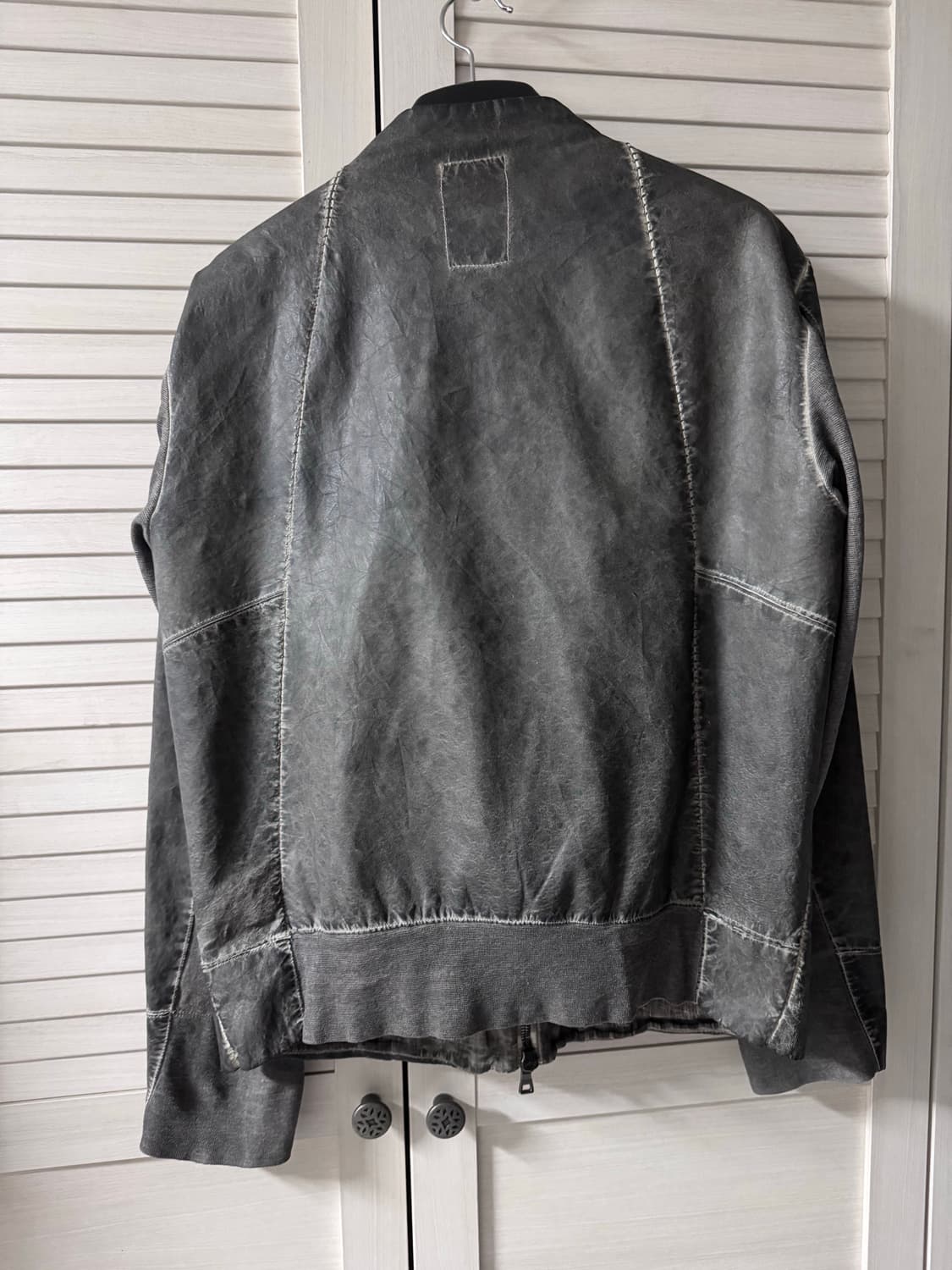 [L] 트랜짓 워시드 램스킨 자켓 상품이미지3