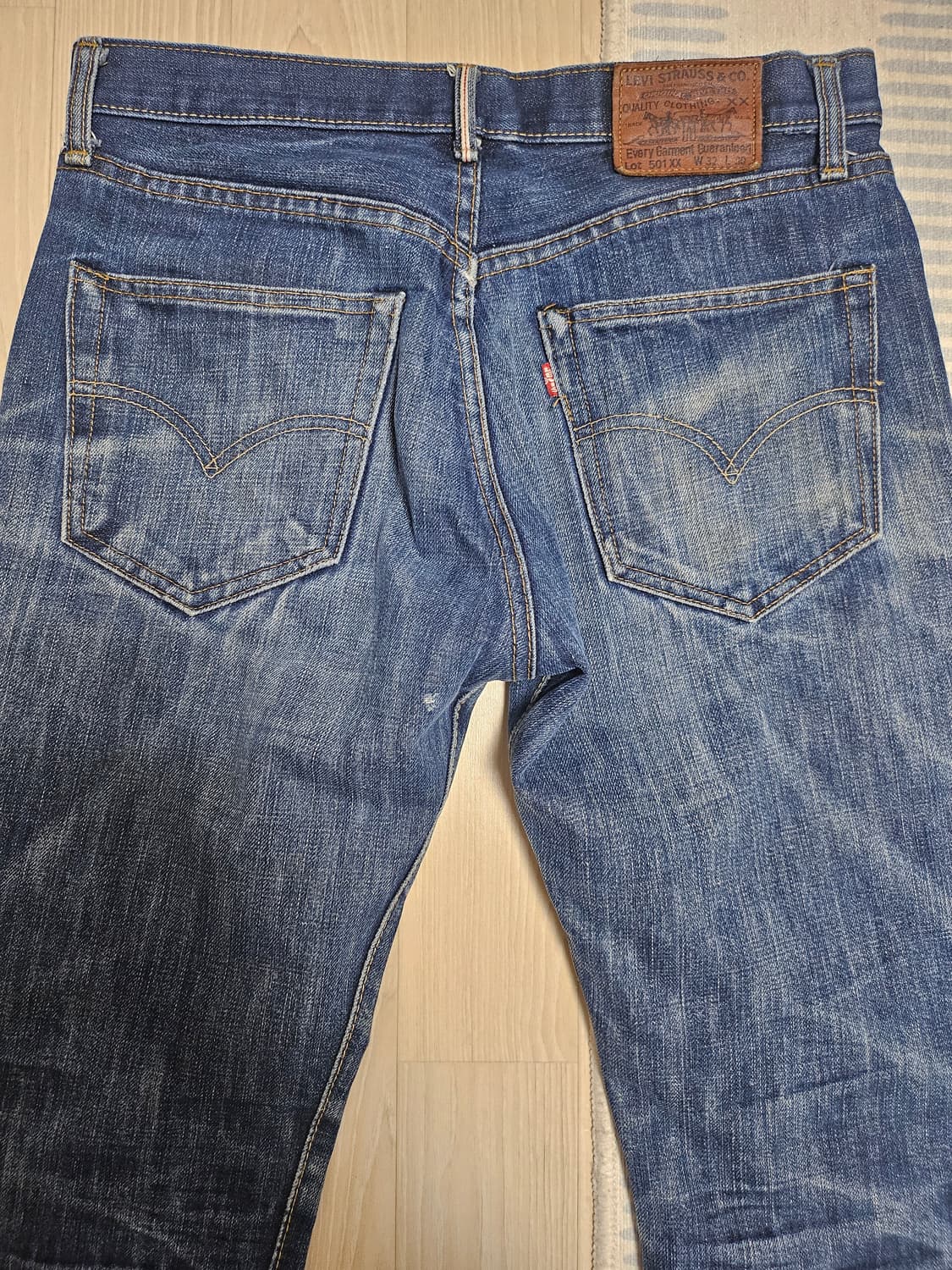 90s 리바이스 501XX 빅E 셀비지 데님팬츠 상품이미지7