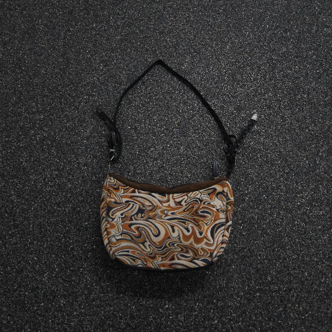 앤더슨벨 유니섹스 스웨이드 자카드 크로스 바디백 (OS) 상품이미지2