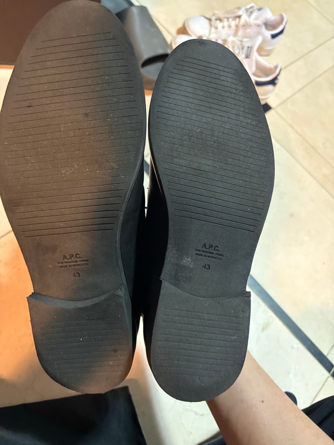 Apc 아페쎄 구스타브 더비 슈즈 43사이즈 상품이미지3