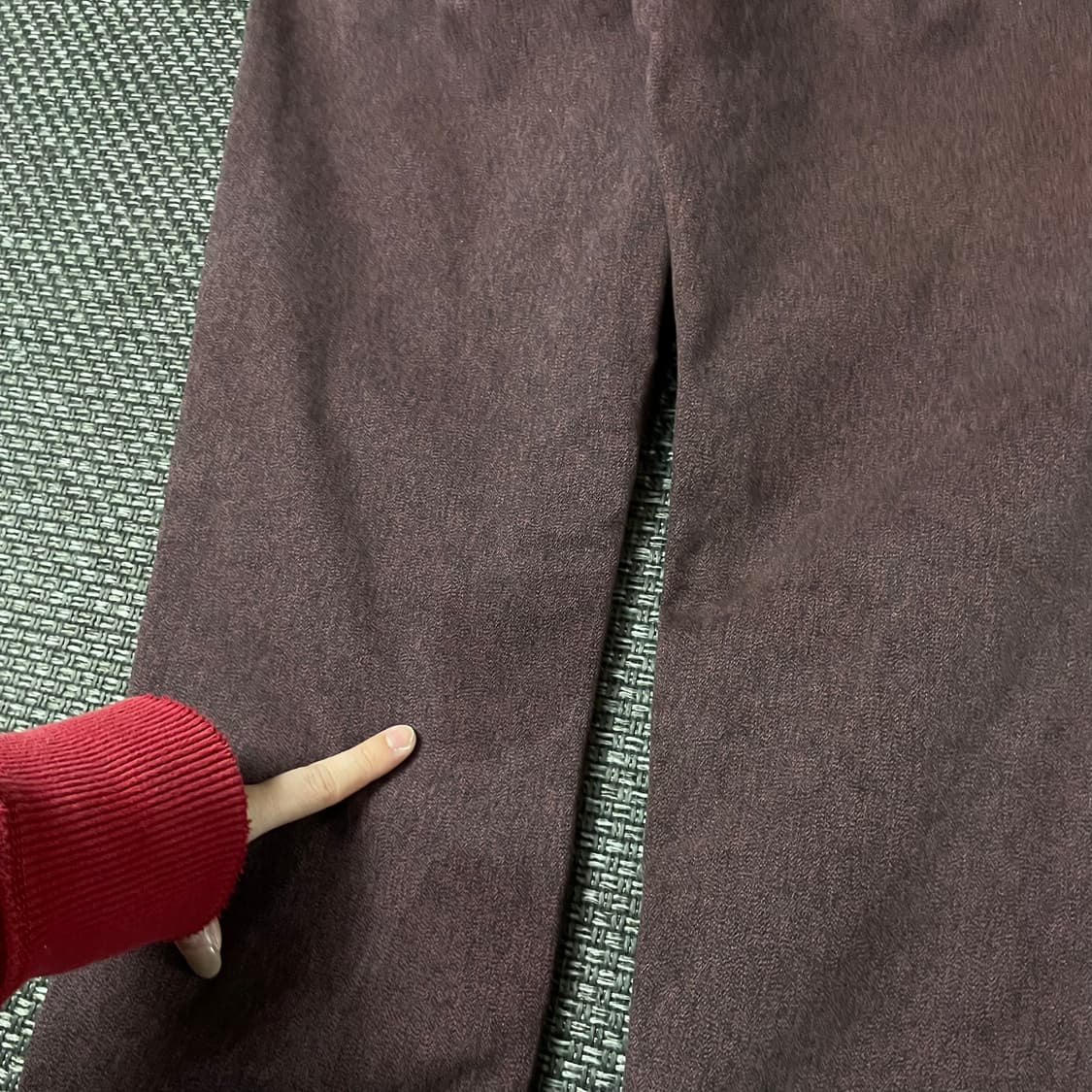  (34) 리바이스 511 버건디 데님 팬츠  상품이미지5