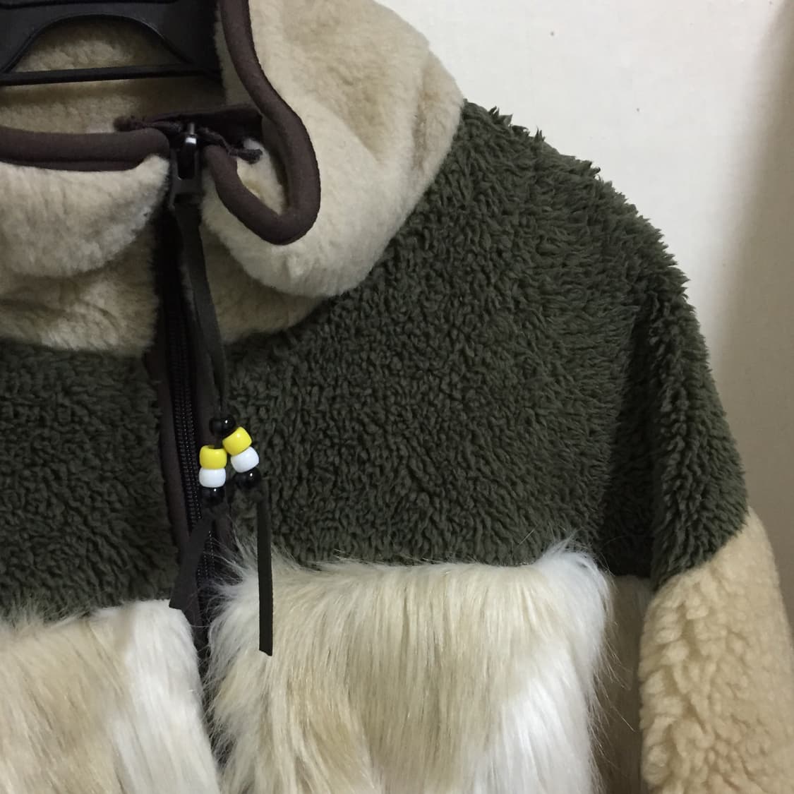 오픈와이와이 더오픈프로덕트 퍼 자켓 후리스 상품이미지4