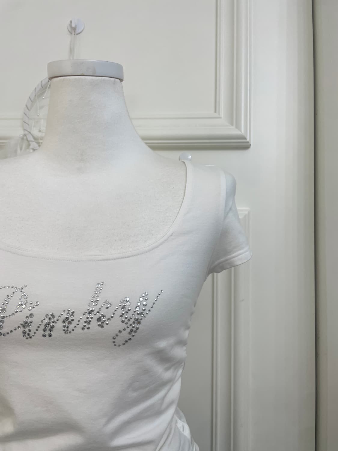 PINKY&DIANNE white shirring cubic point  상품이미지7