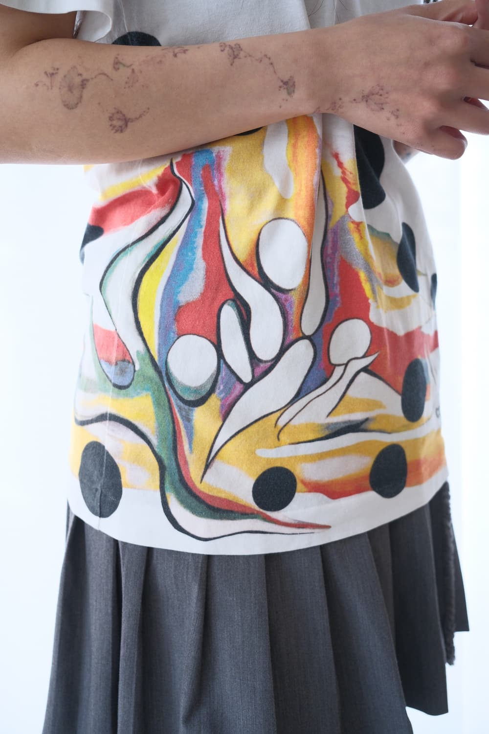 okamoto taro print t shirt 상품이미지2