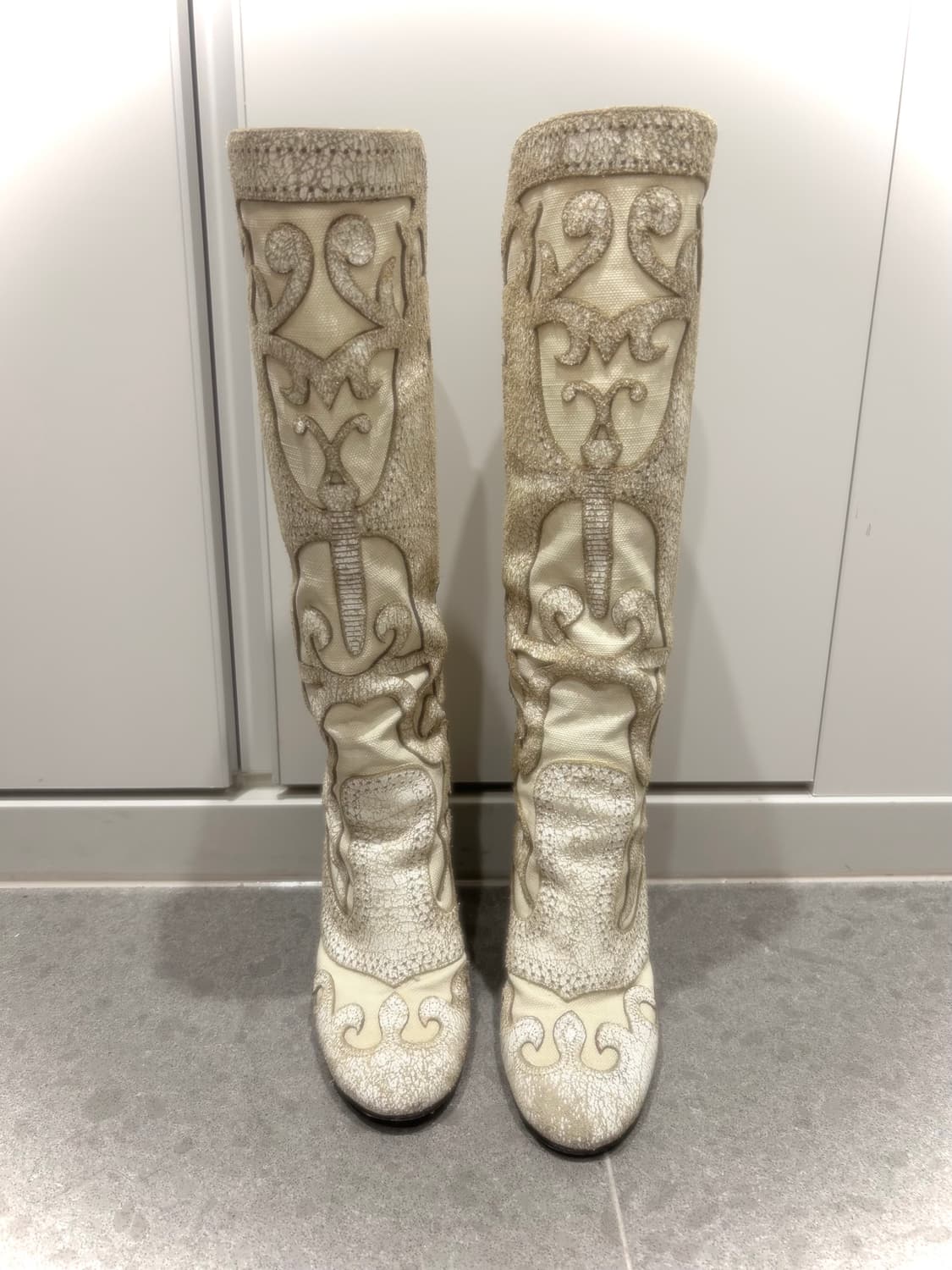 빈티지 안나수이 나비 롱부츠 히메갸루 르네상스 페어리 y2k 리즈리사 상품이미지3