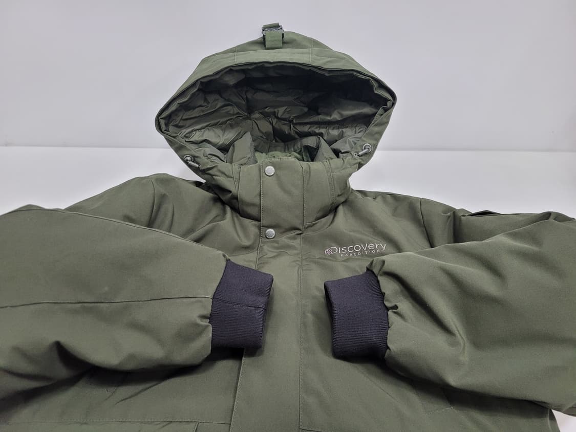 디스커버리 익스페디션 21FW 마운틴쿡 RDS 다운 패딩/남 100 카키 상품이미지3