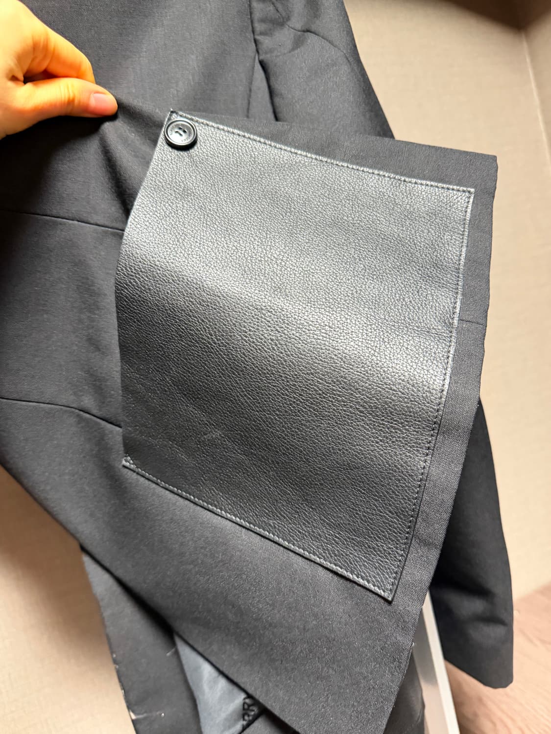 버버리 레더포켓 자켓 uk 10 상품이미지7