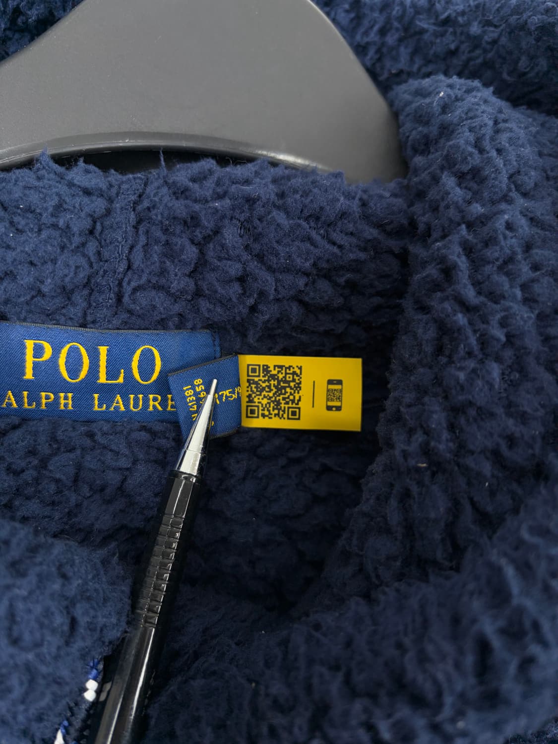 a43) 폴로랄프로렌 빅로고 플리스 후드티 상품이미지5