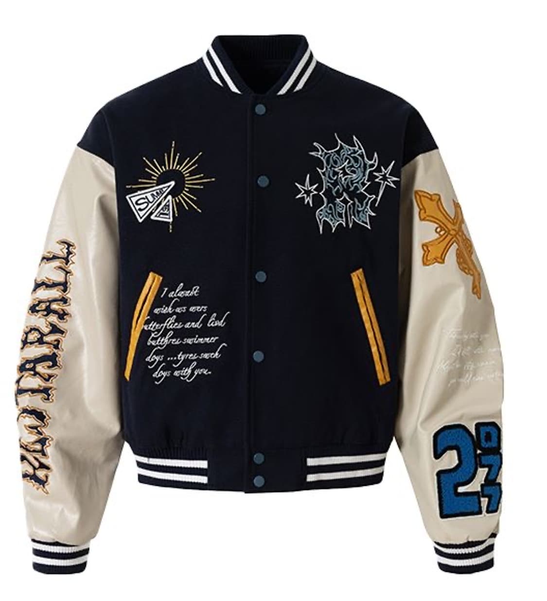 New Bstlzrxe 바시티 자켓 (2color) 상품이미지6