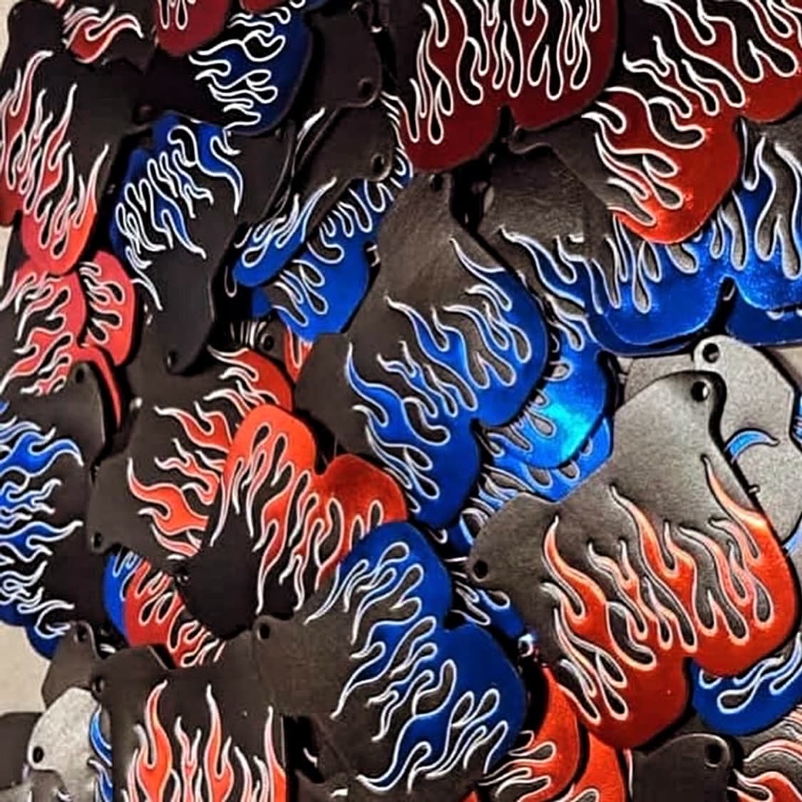 플레임 레더 라이터 케이스 상품이미지3