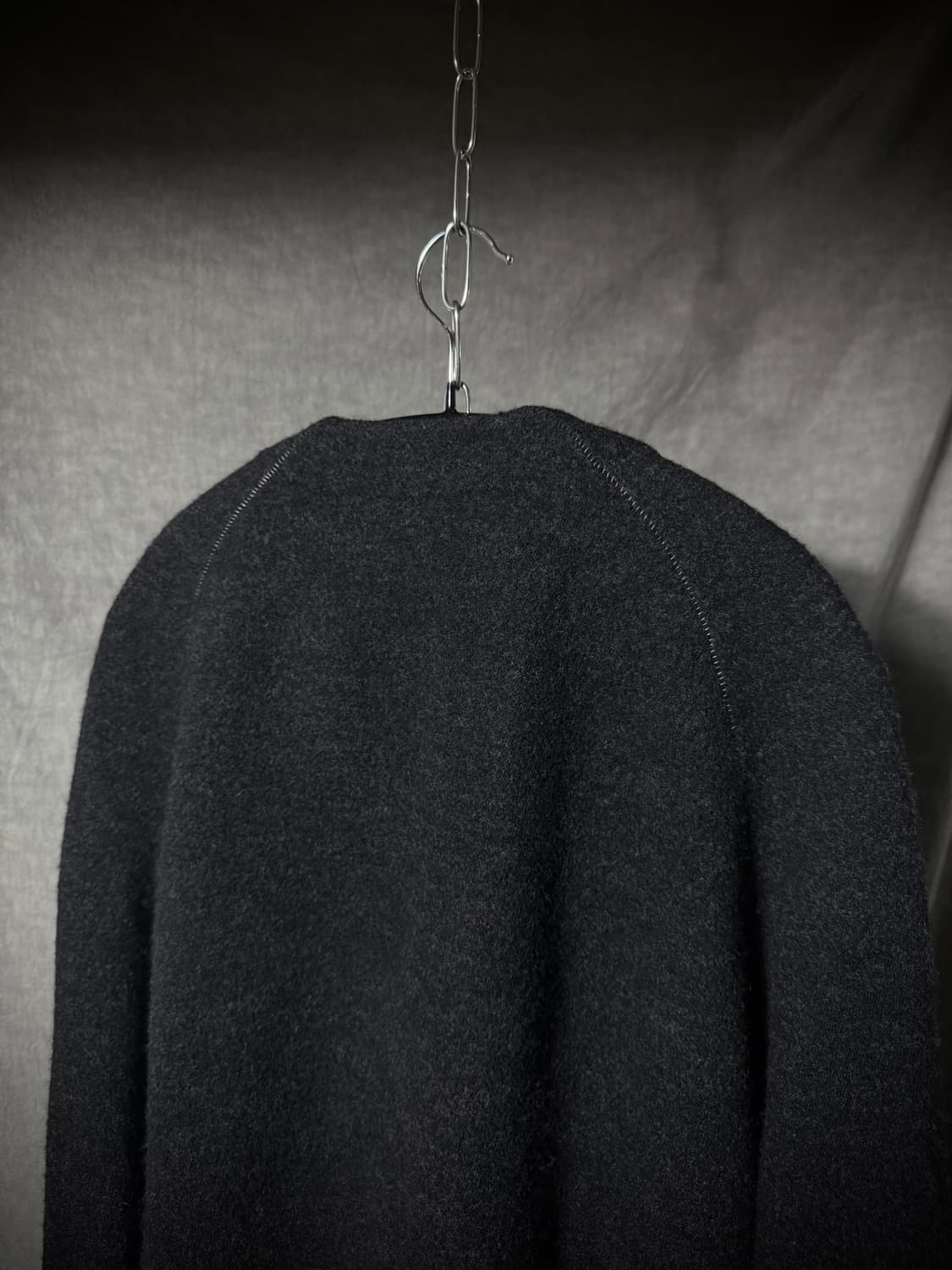 Klasica Hand-Sewn Wool Cardigan   상품이미지7