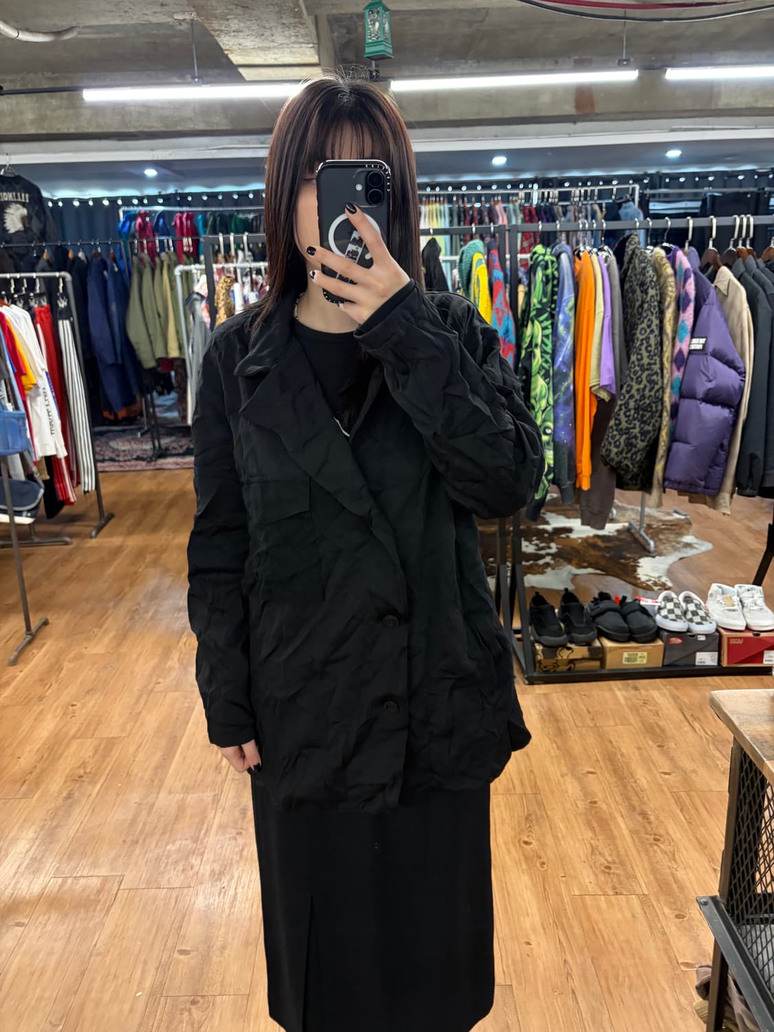 요지 야마모토 크링클 자켓 상품이미지3