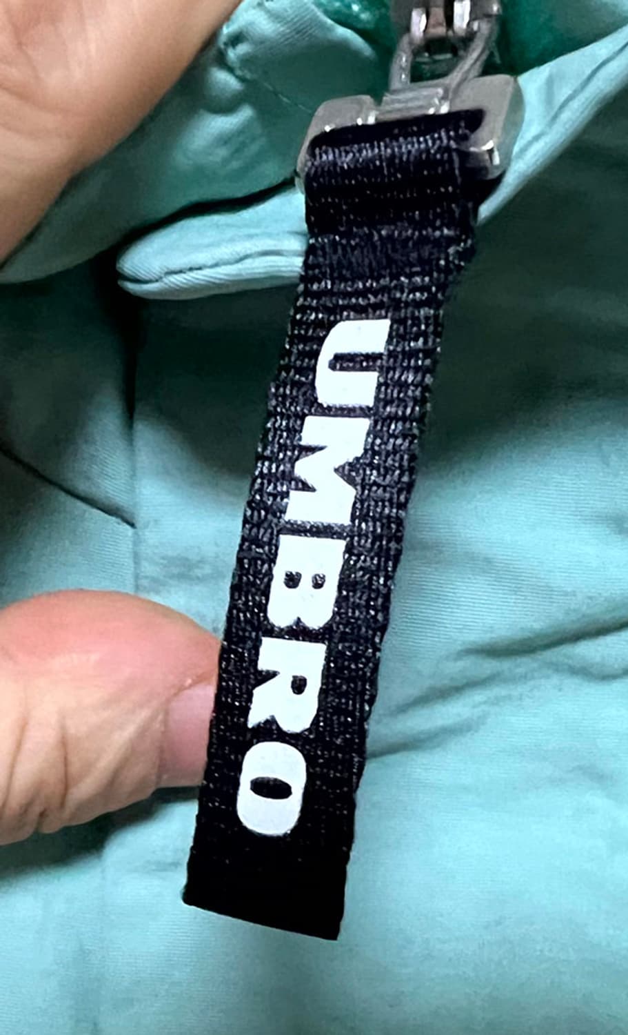 엄브로 남자 반팔티 클래식 아노락 바람막이 민트 반집업 L 105-110 상품이미지5