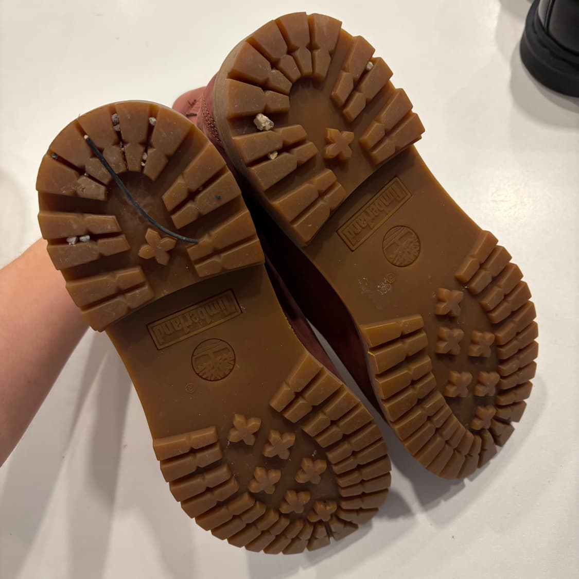 [255] 팀버랜드 우먼 워커 브라운 핑크 부츠 상품이미지5