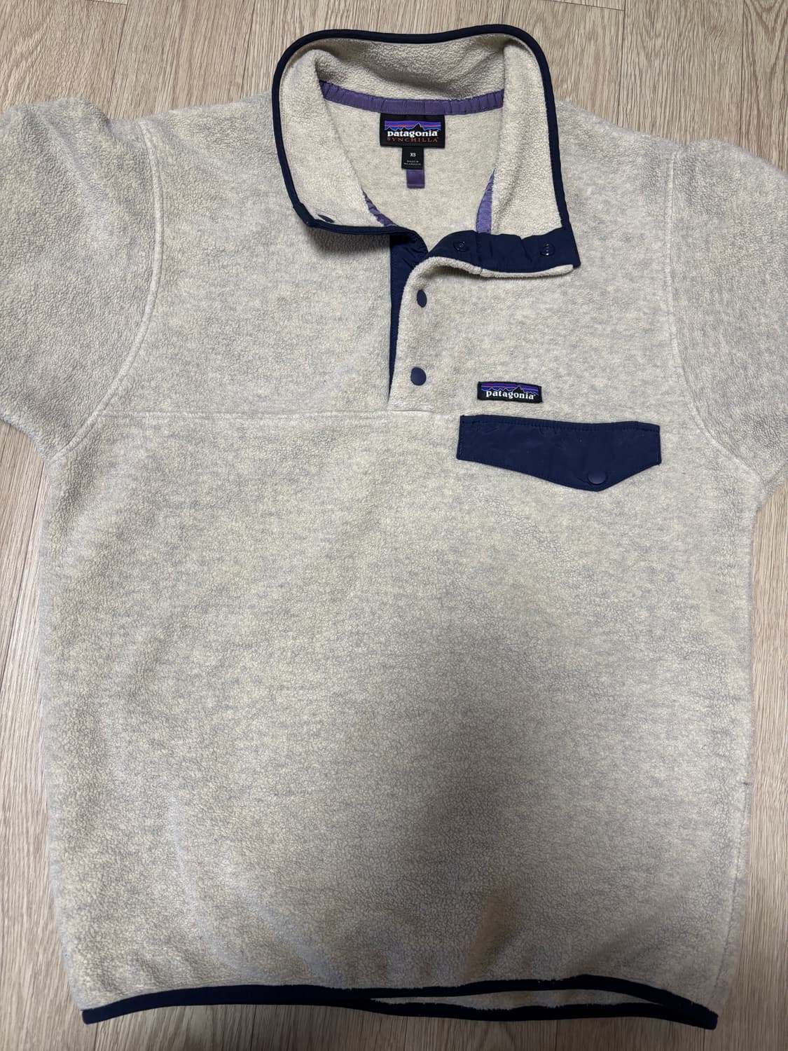 [xs] 파타고니아 신칠라 플리스 풀오버 오트밀 상품이미지3