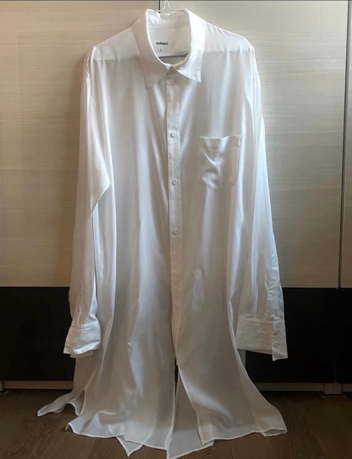Sulvam 롱 슬릿 셔츠 상품이미지2