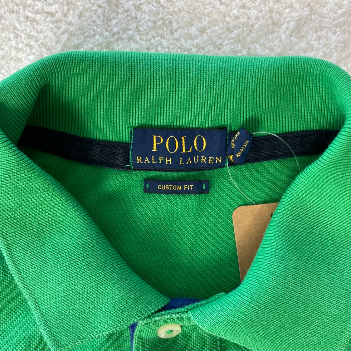 폴로랄프로렌 빅포니 반팔 카라티 그린  상품이미지5