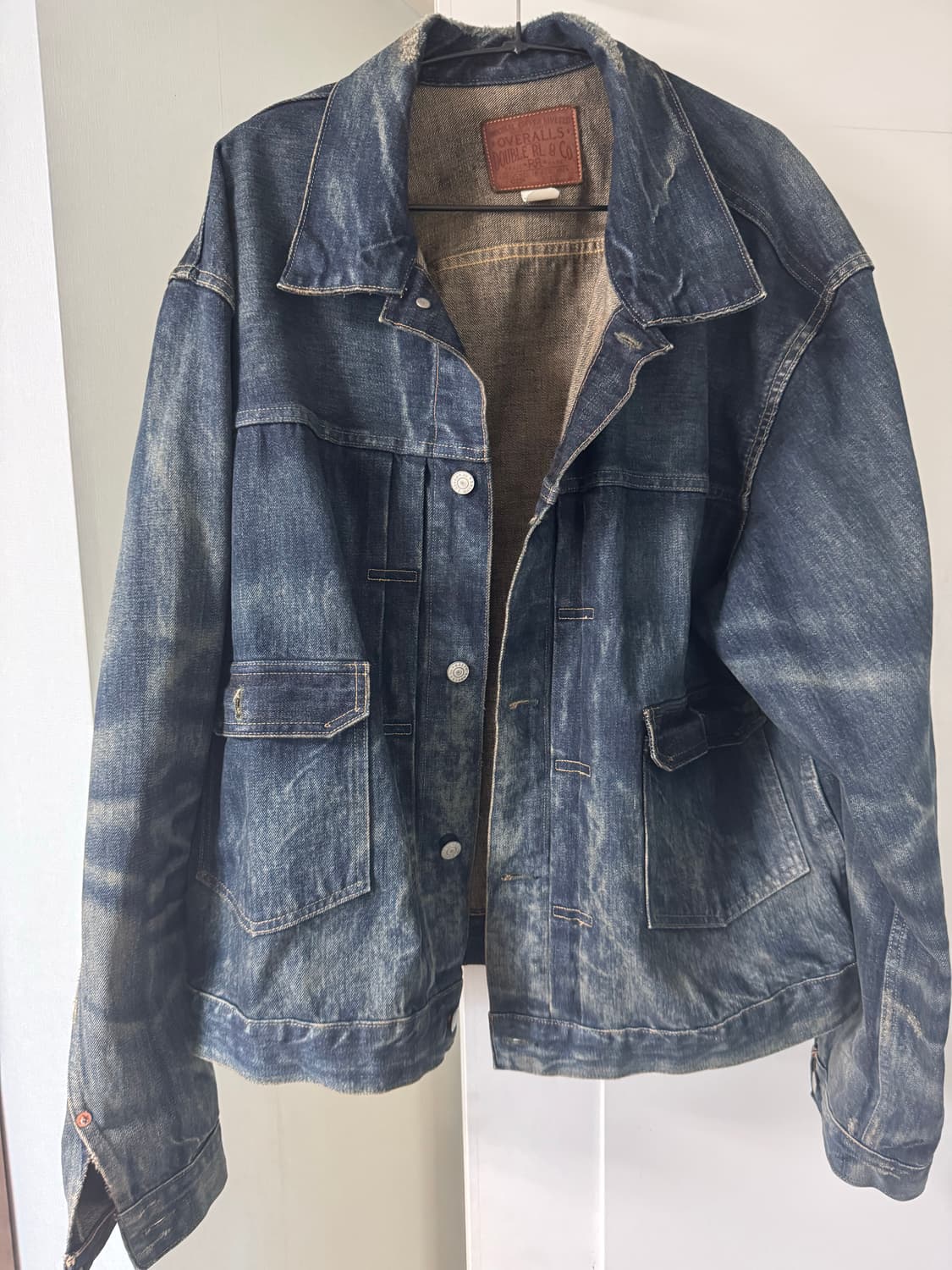 더블알엘 데님 자켓 청자켓 상품이미지1