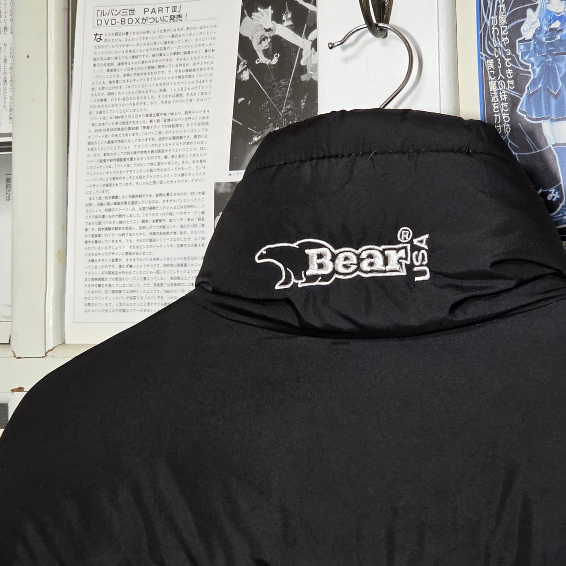 BEAR USA 일본 빈티지 덕다운 자수 패딩  상품이미지7