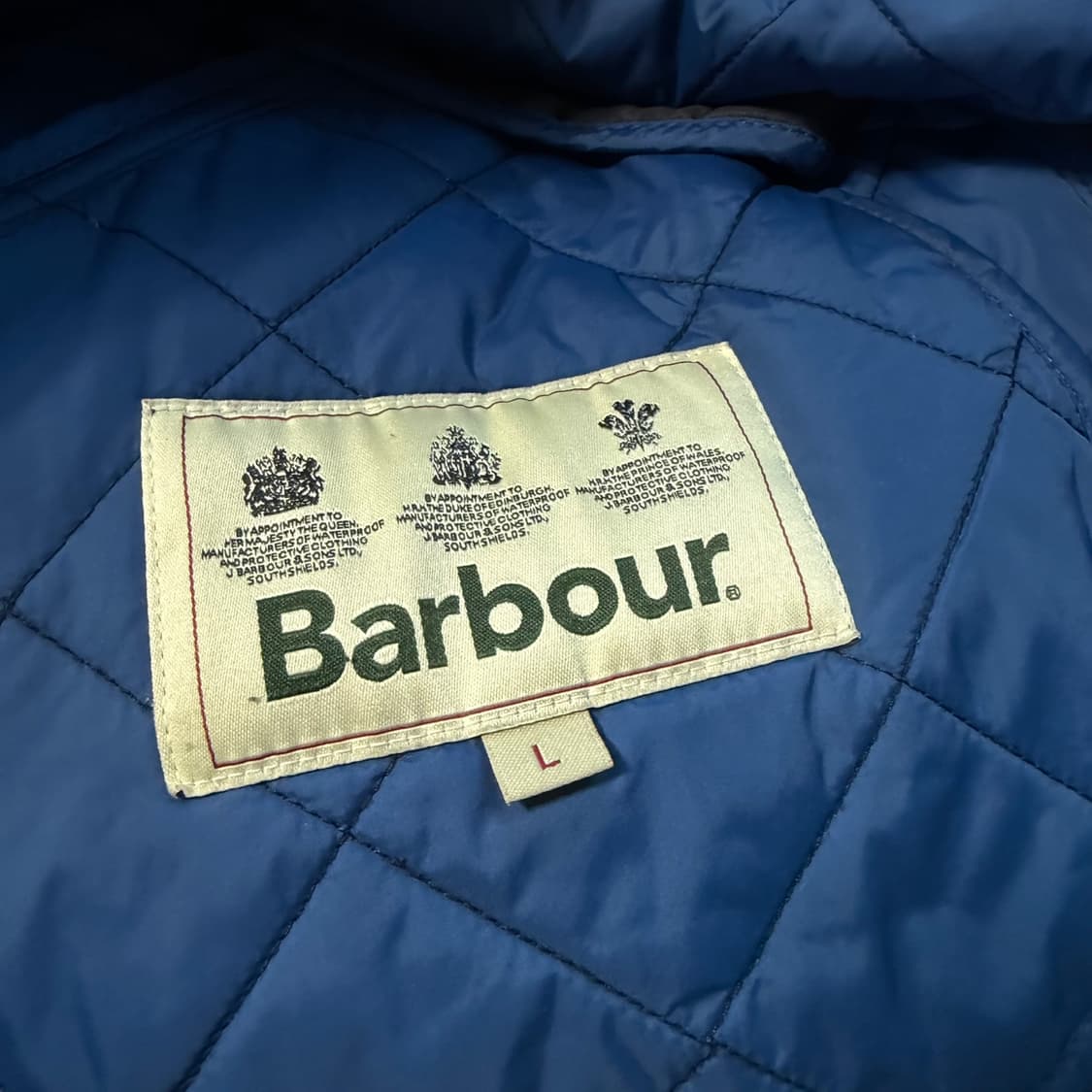 바버 퀄팅 자켓 상품이미지4