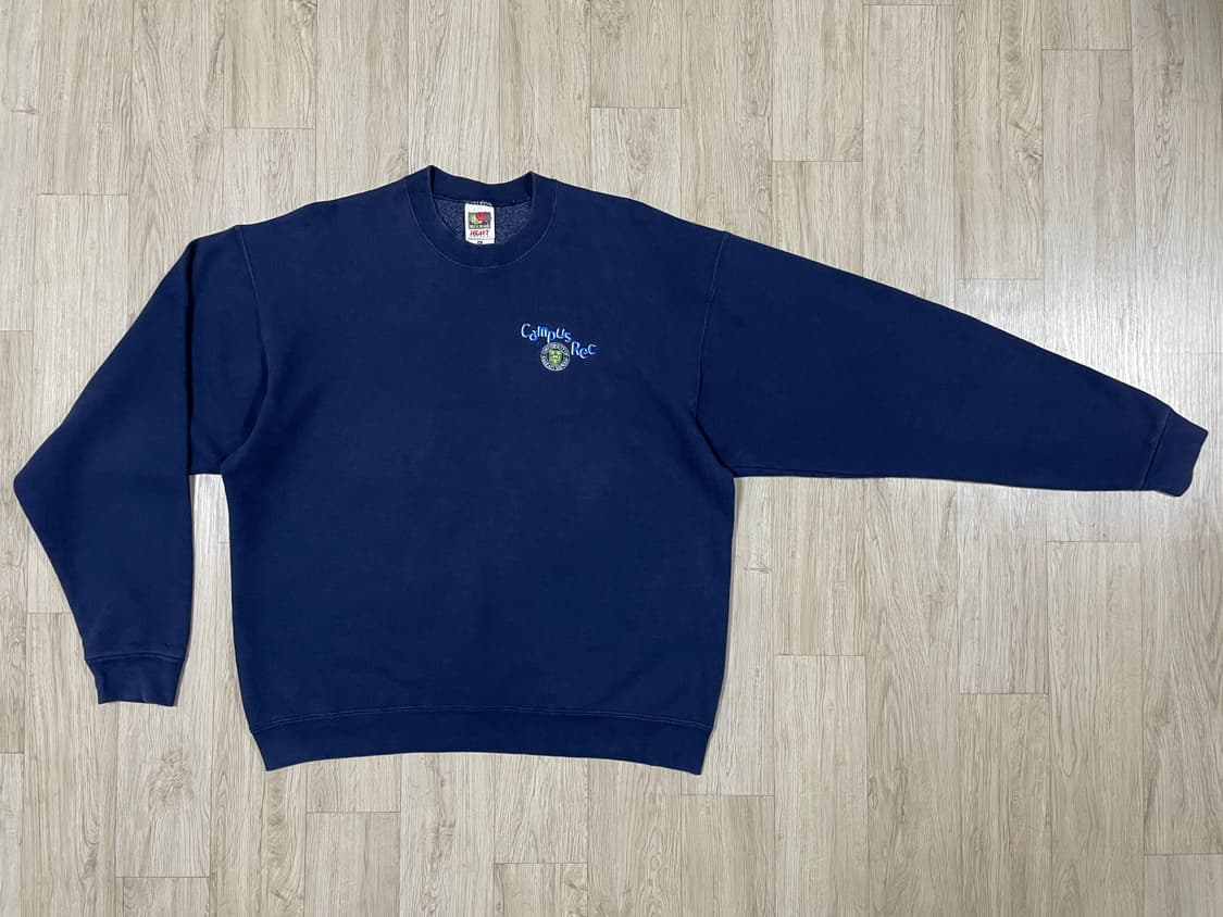 110) 90's 후르츠오브더룸 유니버시티 맨투맨(RRL&LVC&폴로) 상품이미지2