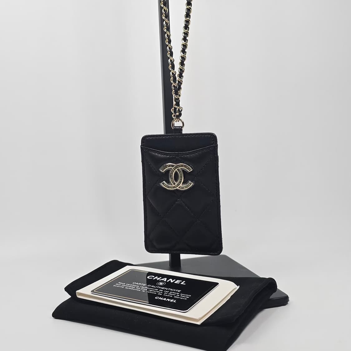 샤넬 클랙식 CC 체인 목걸이 카드지갑 상품이미지1