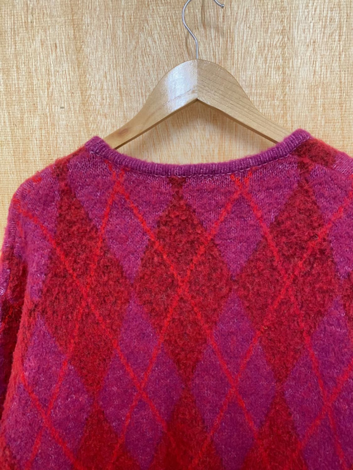 FREAK'S STORE argyle cardigan 헤어리 가디건 상품이미지8