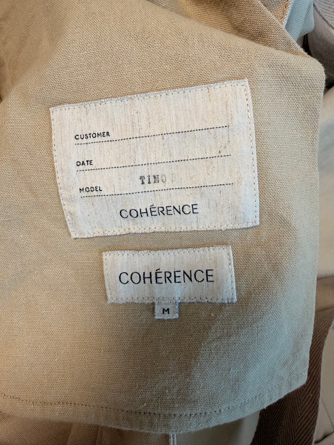 코히런스 COHERENCE Tino S Yacht Canvas 반바지 상품이미지5