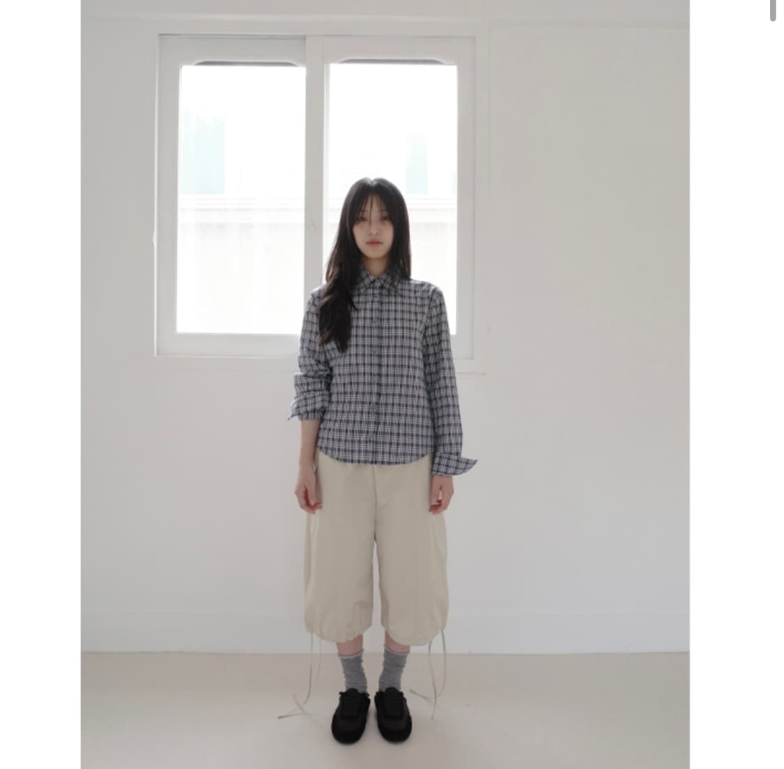 애프터먼데이 스트링 카고 버뮤다 팬츠 상품이미지3