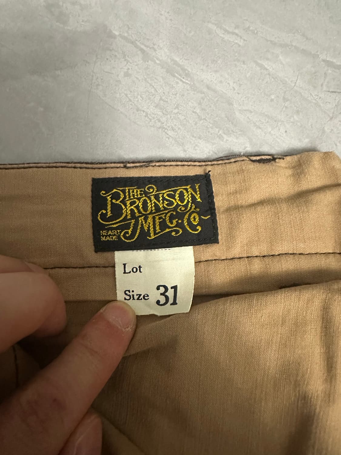 브론슨 lot920 팬츠 31 상품이미지3