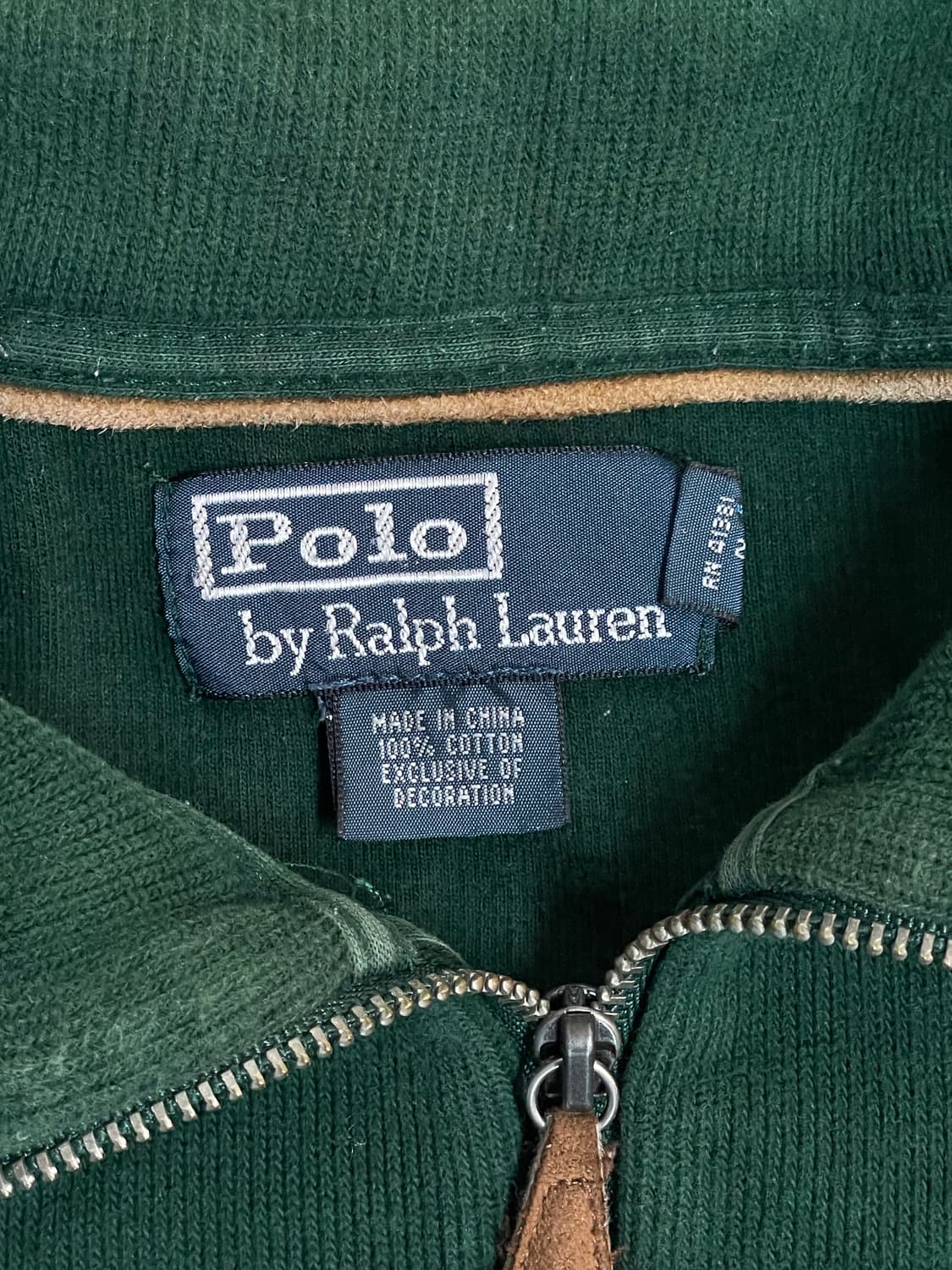 폴로 니트 하프집업  상품이미지5