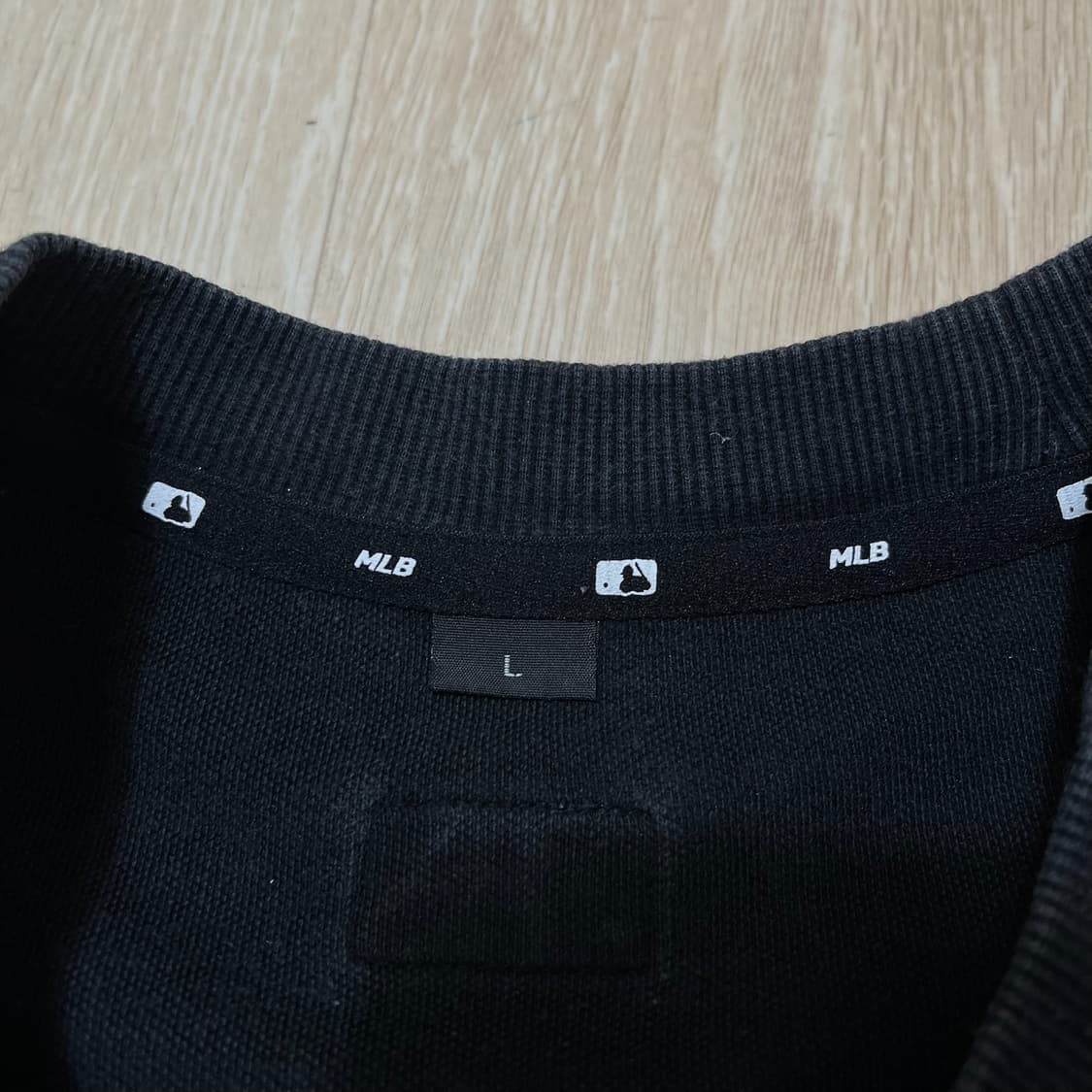 MLB 엠엘비 뉴욕양키스 빅로고 맨투맨 티셔츠 [블랙] L/100 상품이미지7