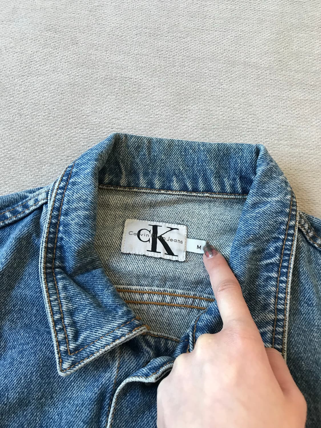 캘빈클라인 데님자켓 상품이미지2