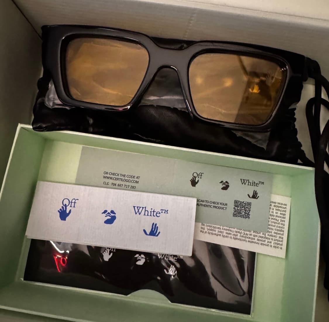 오프화이트 버질 선글라스 상품이미지1