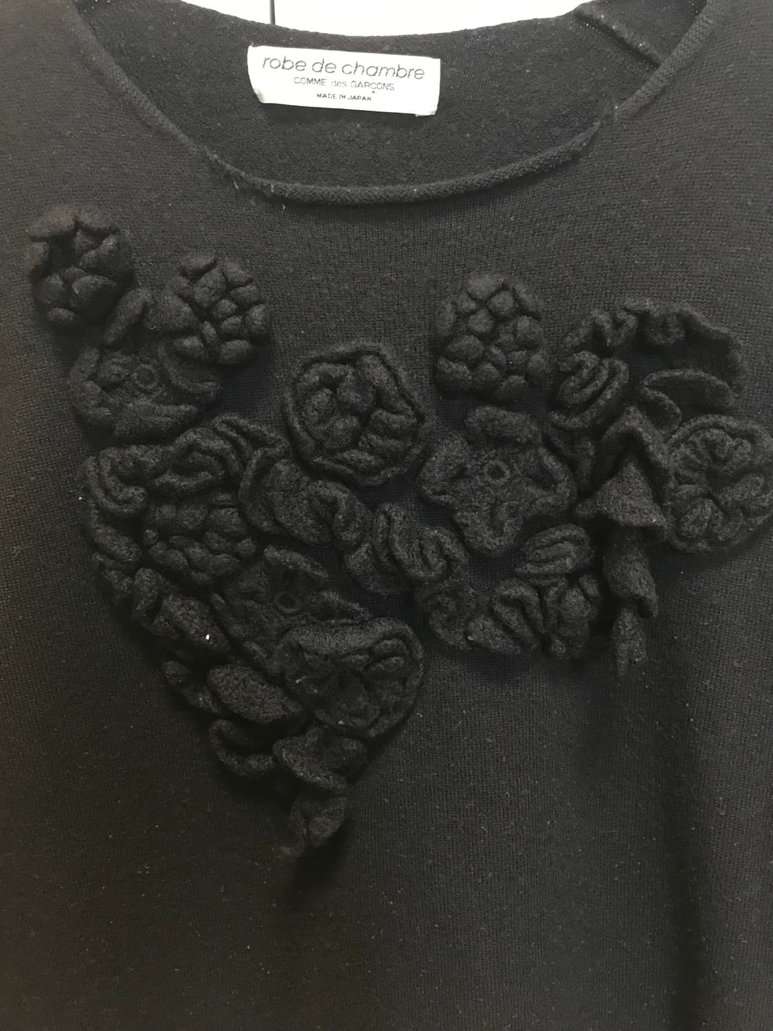 꼼데가르송 robe de chambre 니트 상품이미지3