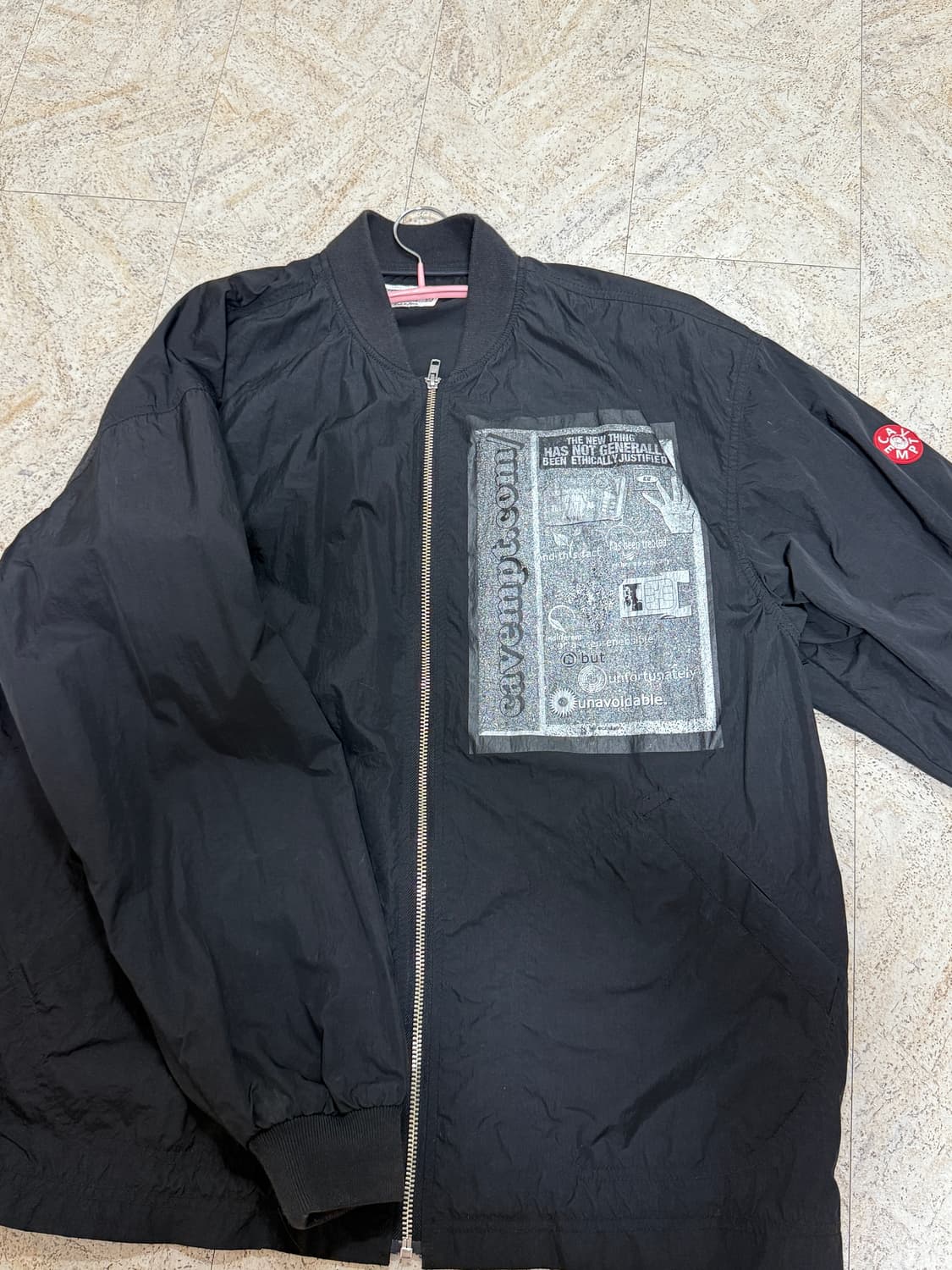 카브엠트 그래픽 나일론 자켓 상품이미지1